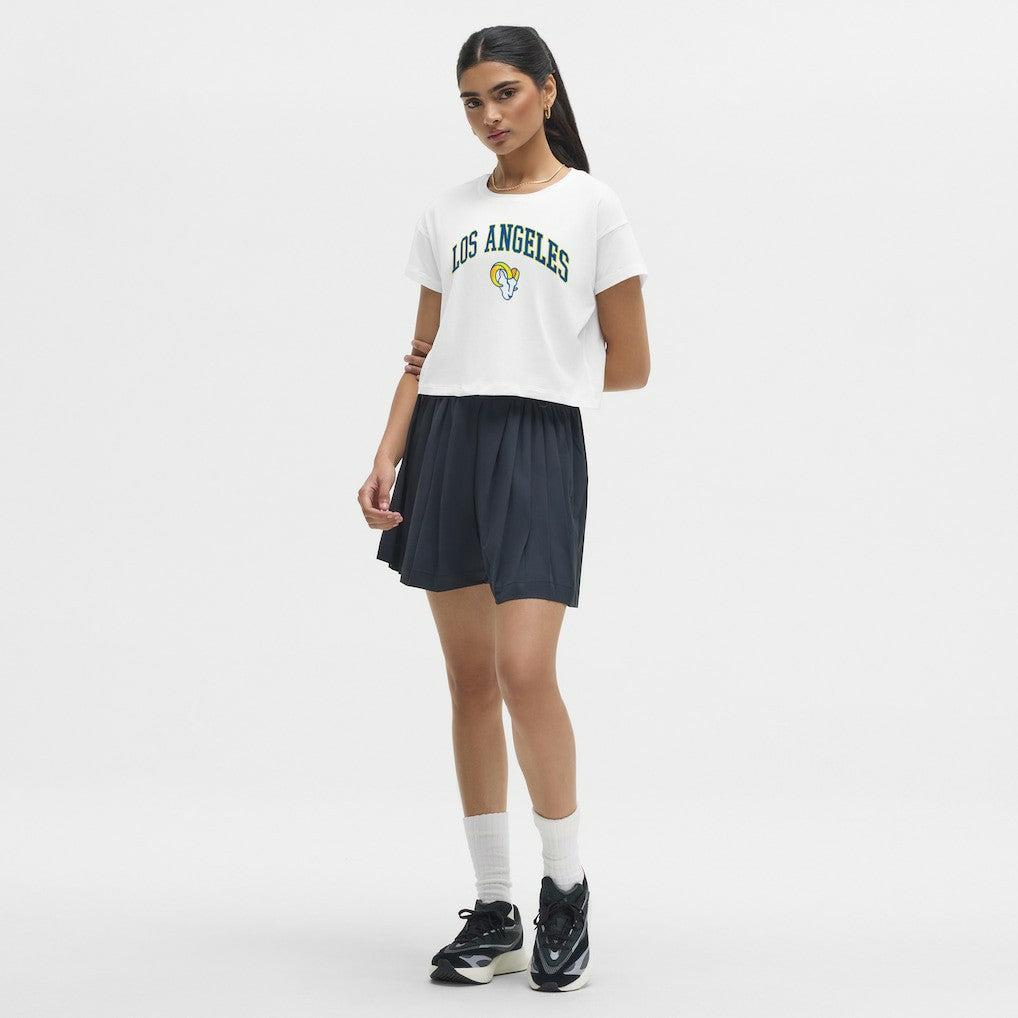 Los Angeles Rams lululemon Women's Cates T-Shirt White | NFL