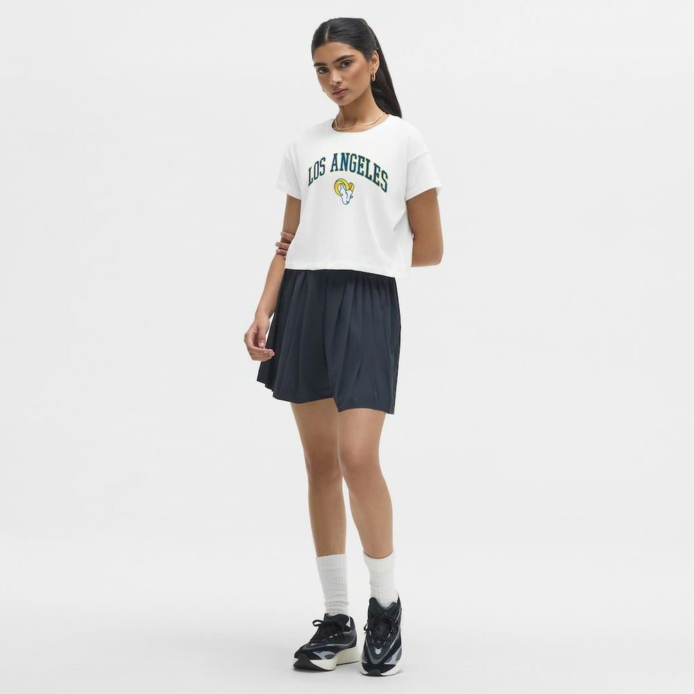 Los Angeles Rams lululemon Women's Cates T-Shirt White | NFL