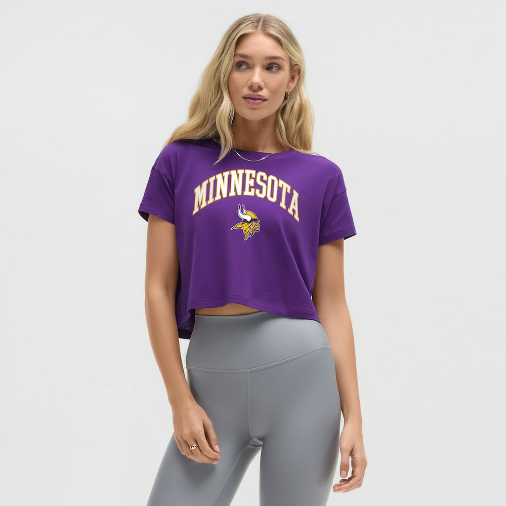 Minnesota Vikings lululemon Women's Cates T-Shirt College Purple | NFL