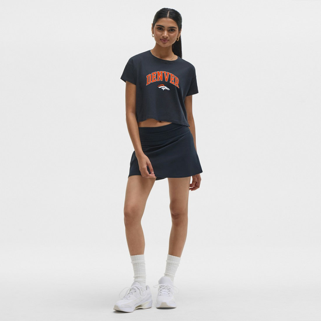Denver Broncos lululemon Women's Cates T-Shirt True Navy | NFL
