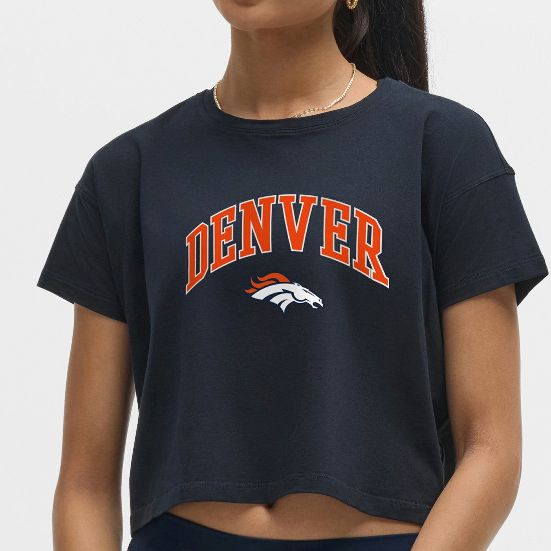 Denver Broncos lululemon Women's Cates T-Shirt True Navy | NFL