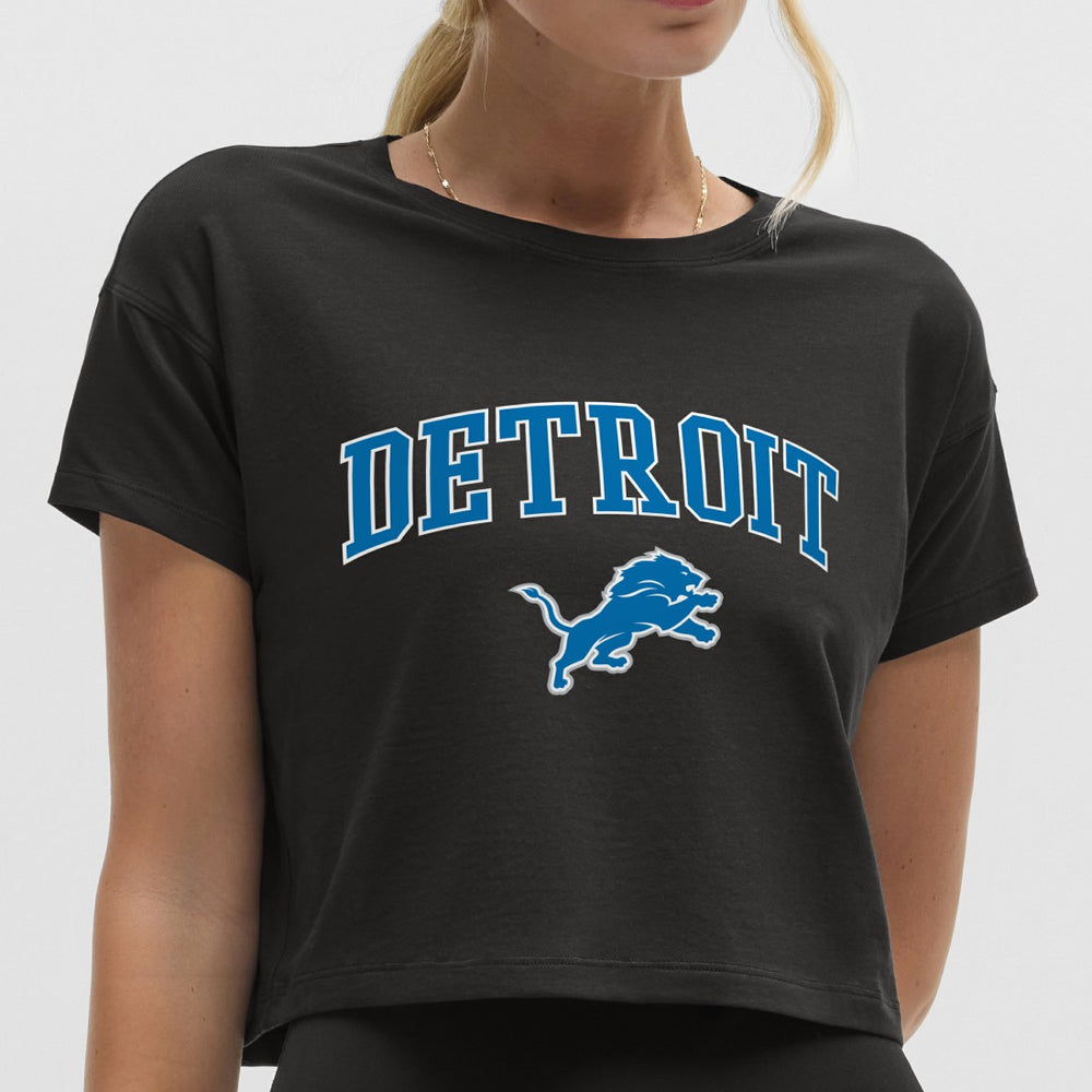 Detroit Lions lululemon Women's Cates T-Shirt Black | NFL