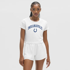 Indianapolis Colts lululemon Women's Cates T-Shirt White | NFL