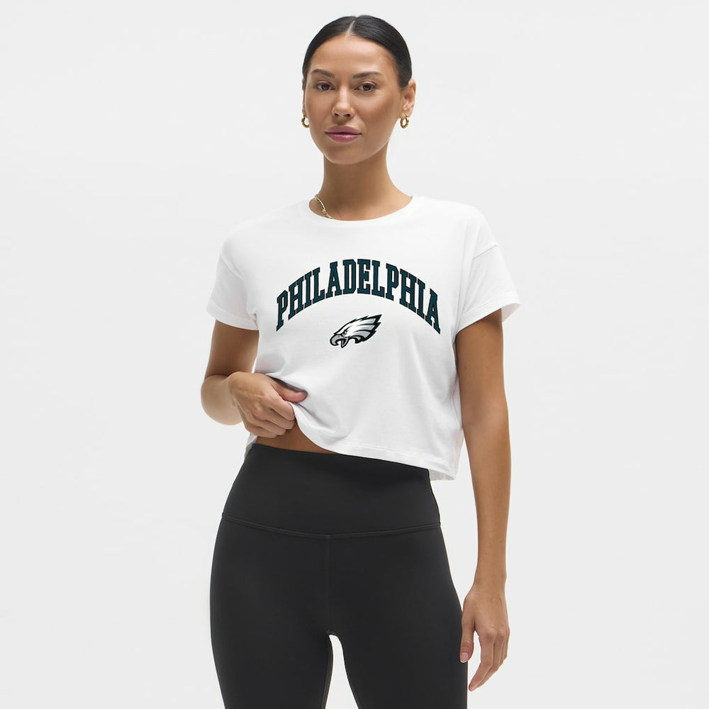Philadelphia Eagles lululemon Women's Cates T-Shirt White | NFL