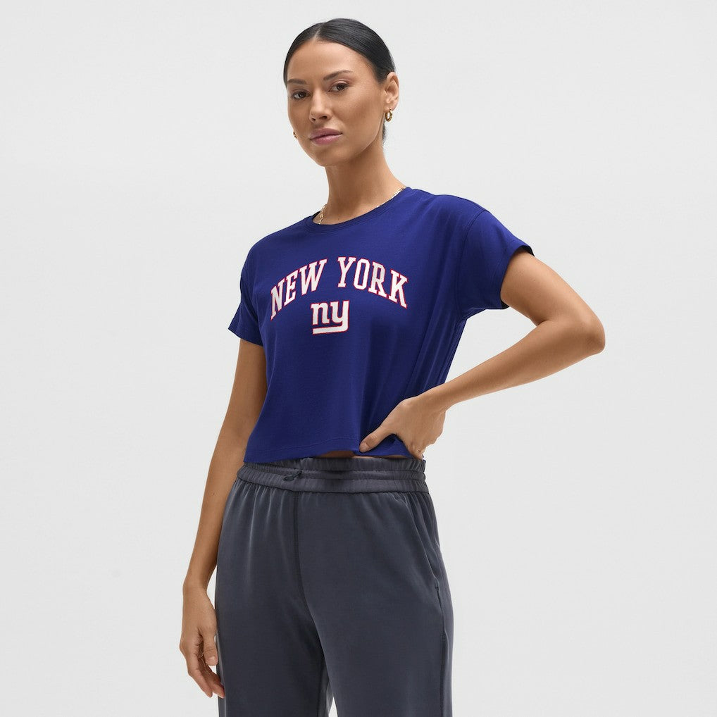New York Giants lululemon Women's Cates T-Shirt Larkspur | NFL