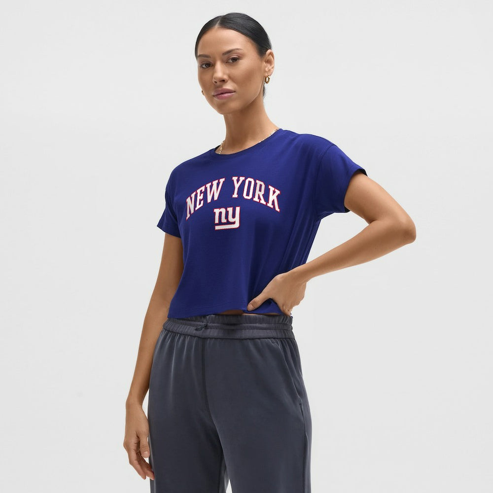 New York Giants lululemon Women's Cates T-Shirt Larkspur | NFL