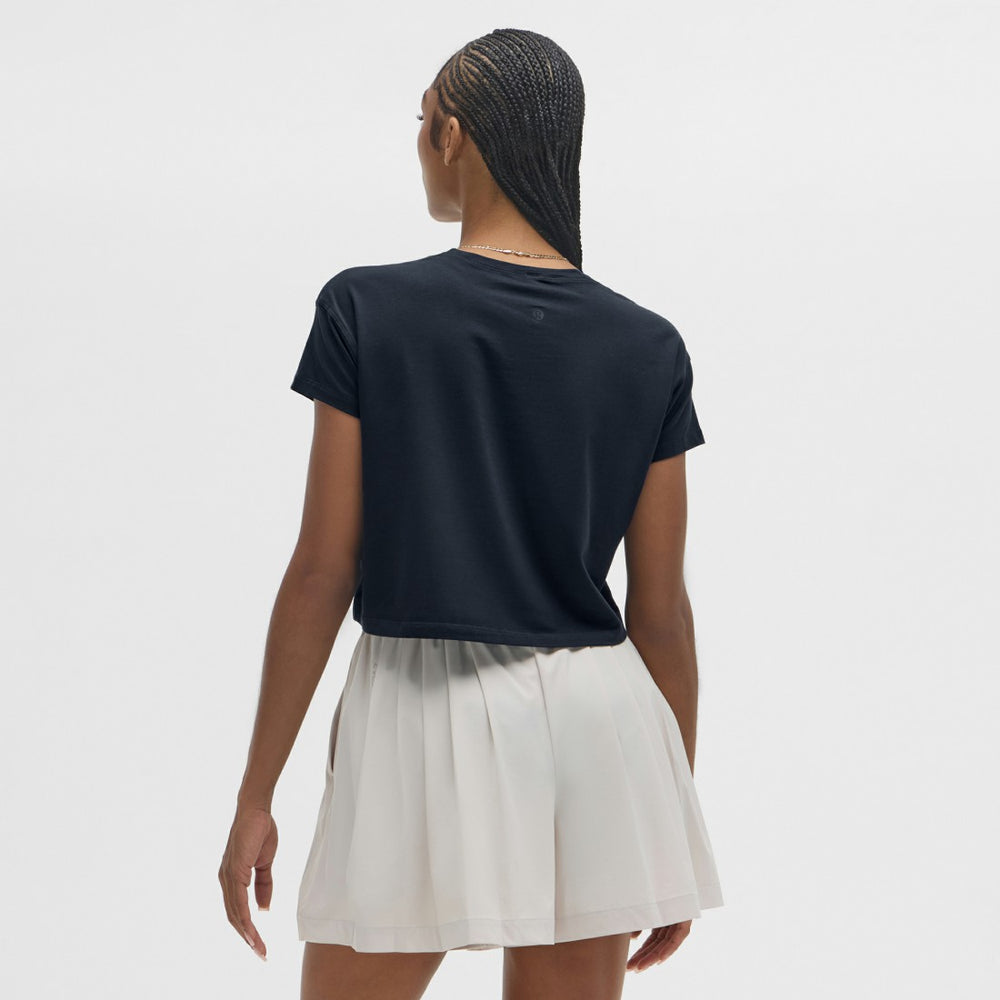 Tennessee Titans lululemon Women's Cates T-Shirt Navy | NFL
