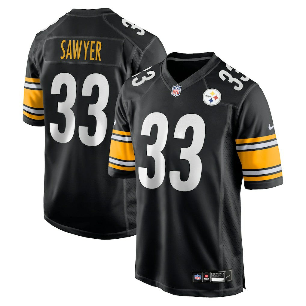 Jack Sawyer Pittsburgh Steelers Team Game Jersey Black | Nike for Sale