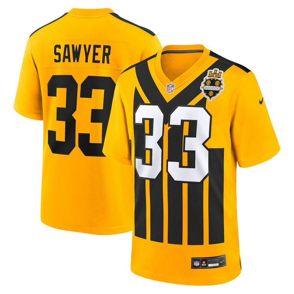 Jack Sawyer Pittsburgh Steelers Alternate Game Jersey Gold | Nike for Sale
