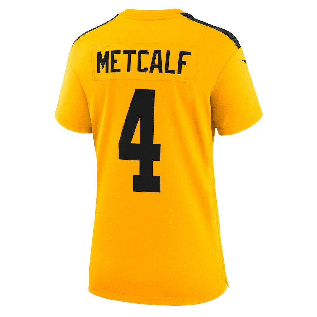 DK Metcalf Pittsburgh Steelers Women's Alternate 1933 Throwback Game Jersey Gold | Nike for Sale
