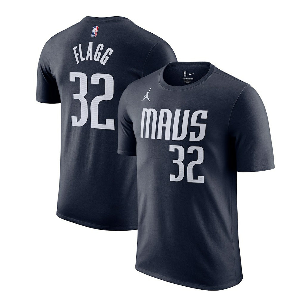 Cooper Flagg Dallas Mavericks Jordan Brand 2025 NBA Draft First Round Pick Statement Edition Name & Number T-Shirt Navy - NBA