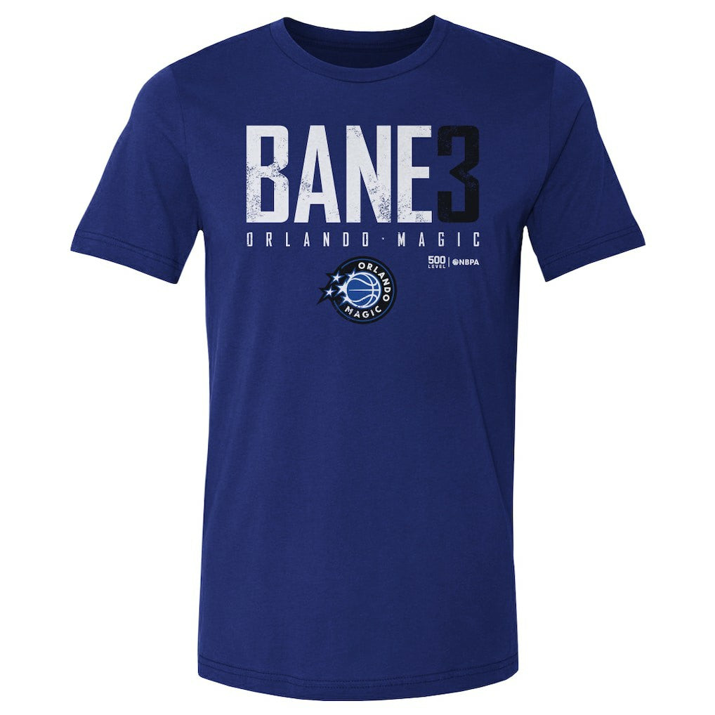 Desmond Bane Orlando Magic 500 Level Elite Name & Number T-Shirt Royal - NBA