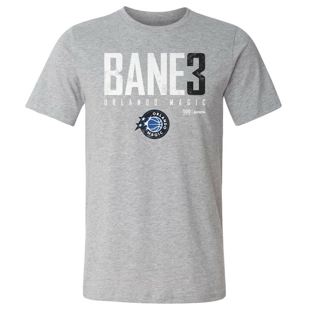 Desmond Bane Orlando Magic 500 Level Elite Name & Number T-Shirt Gray - NBA