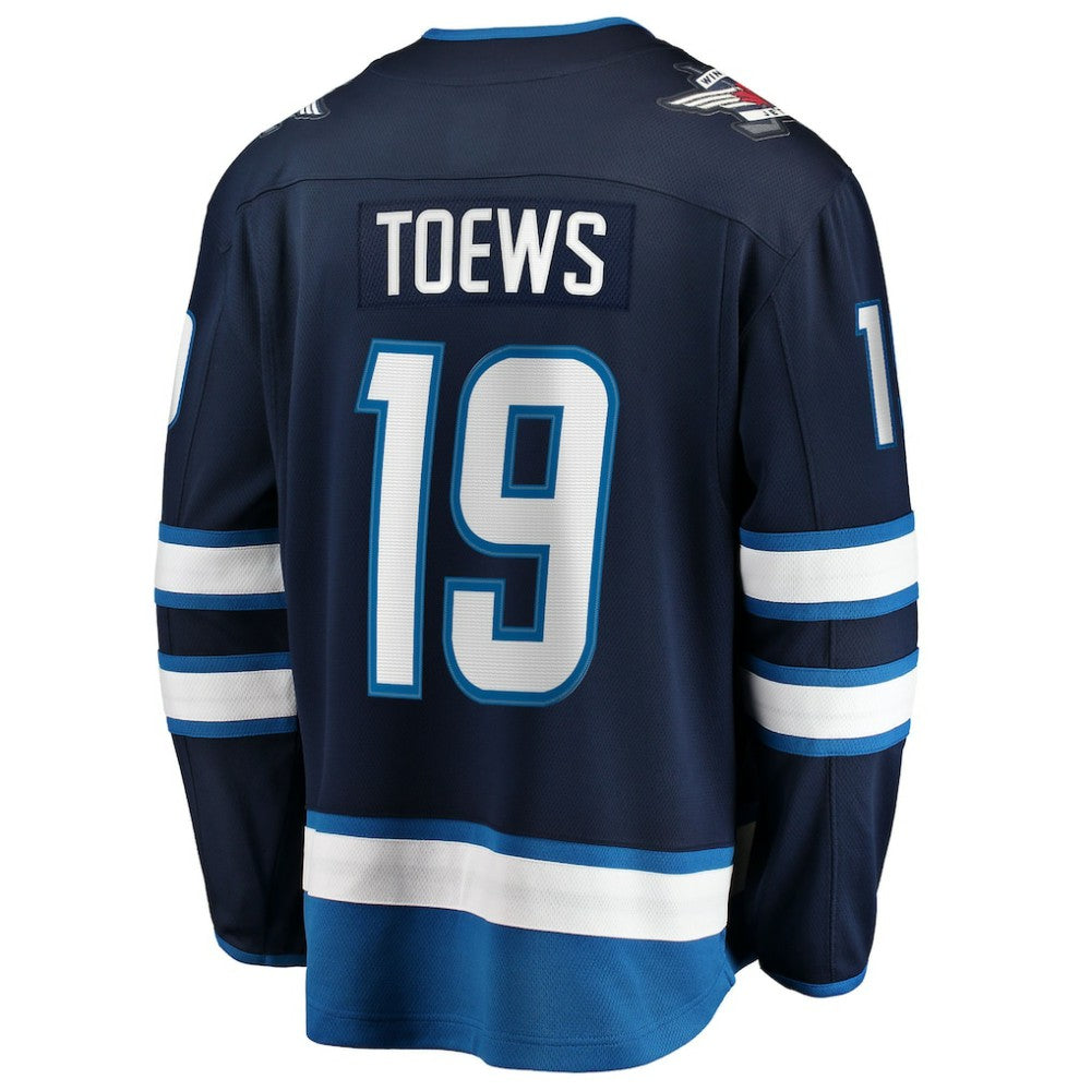 Jonathan Toews Winnipeg Jets Fanatics Home Breakaway Jersey - Navy - NHL