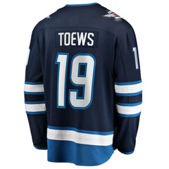 Jonathan Toews Winnipeg Jets Fanatics Home Breakaway Jersey - Navy - NHL