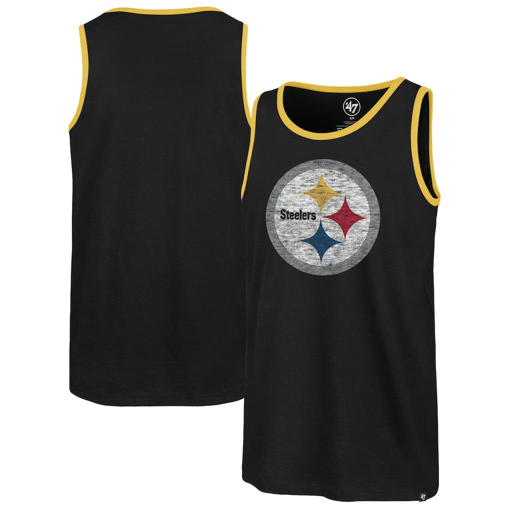 Pittsburgh Steelers '47 Premier Franklin Tank Top Black | 47 brand