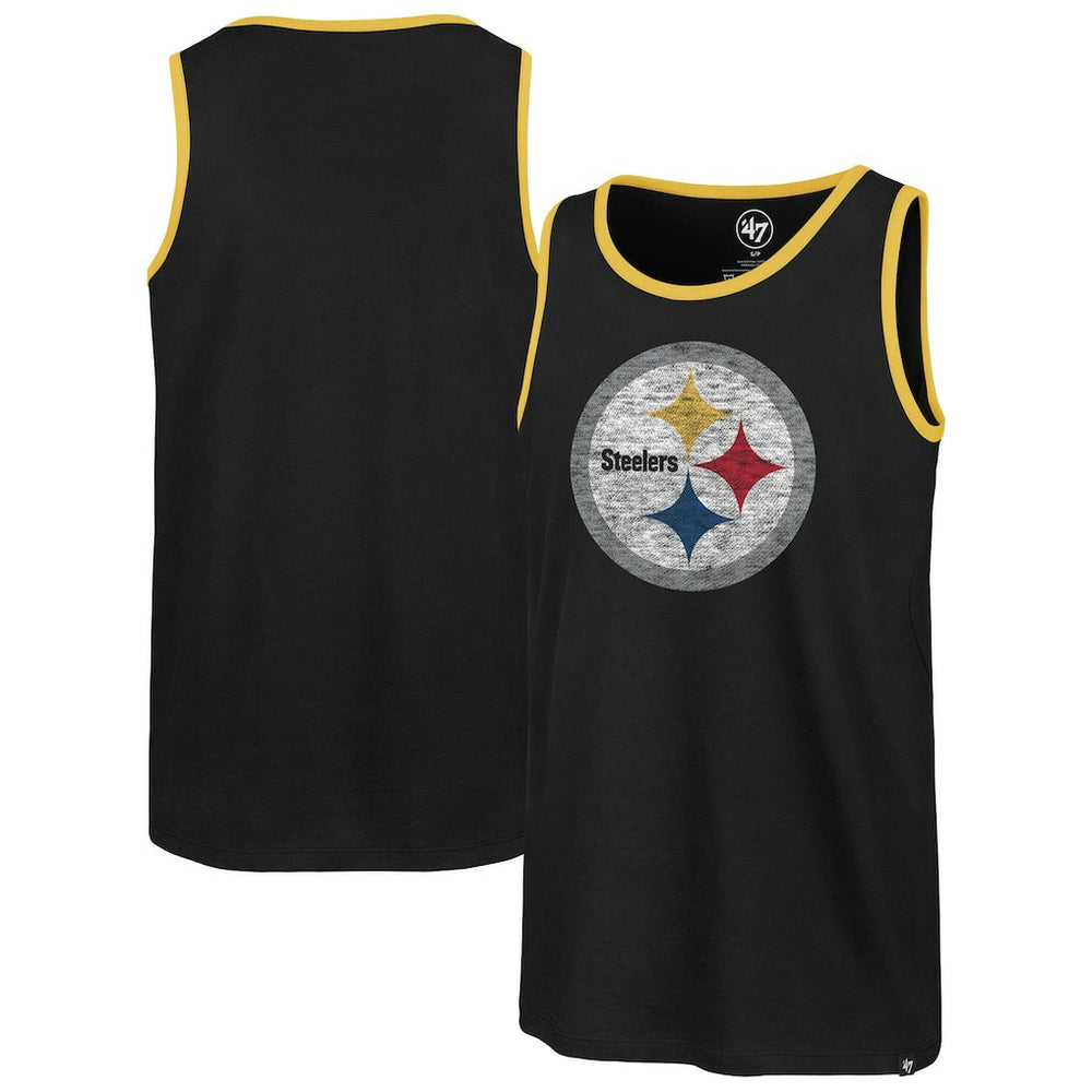 Pittsburgh Steelers '47 Premier Franklin Tank Top Black | 47 brand
