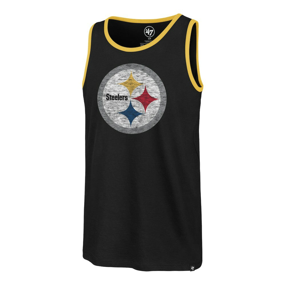 Pittsburgh Steelers '47 Premier Franklin Tank Top Black | 47 brand