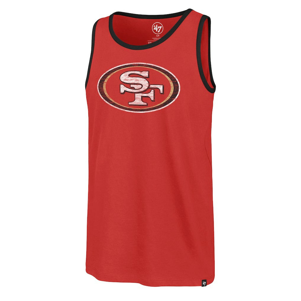 San Francisco 49ers '47 Premier Franklin Tank Top Scarlet | 47 brand