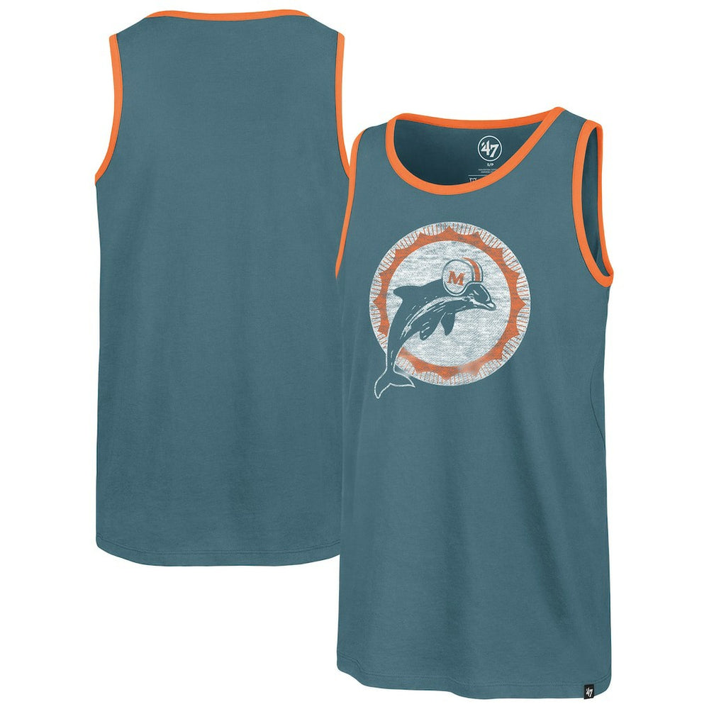 Miami Dolphins '47 Premier Franklin Tank Top Aqua | 47 brand