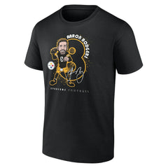 Aaron Rodgers Pittsburgh Steelers Steel City T-Shirt Black | NFL