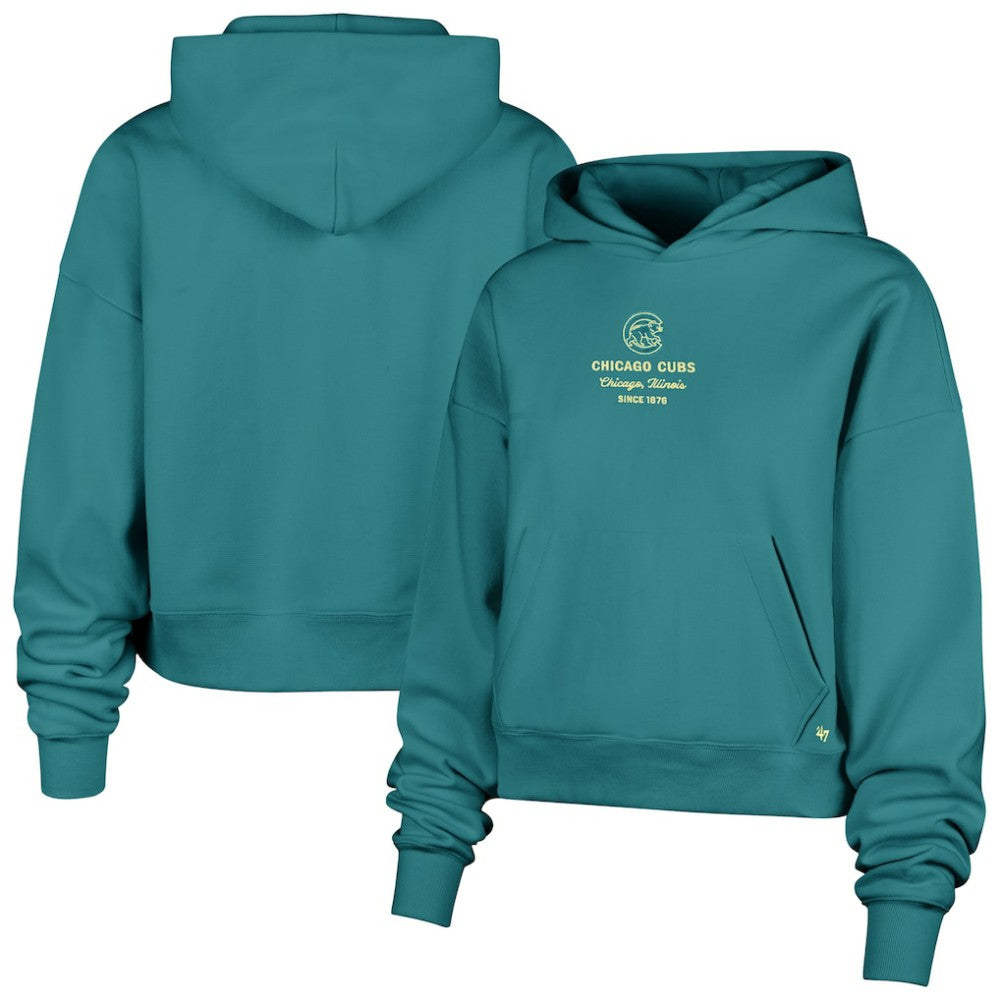 Chicago Cubs '47 Women's Contemporary Basics Anderson Foundation Hoodie - MLB