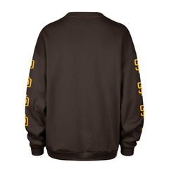 San Diego Padres '47 Women's Trendy Team Go Big Oversized Sweatshirt - MLB