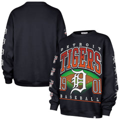 Detroit Tigers '47 Women's Trendy Team Go Big Oversized Sweatshirt - MLB