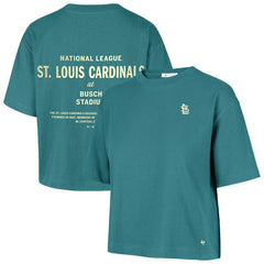 St. Louis Cardinals '47 Women's Contemporary Basics Leon City T-Shirt - MLB