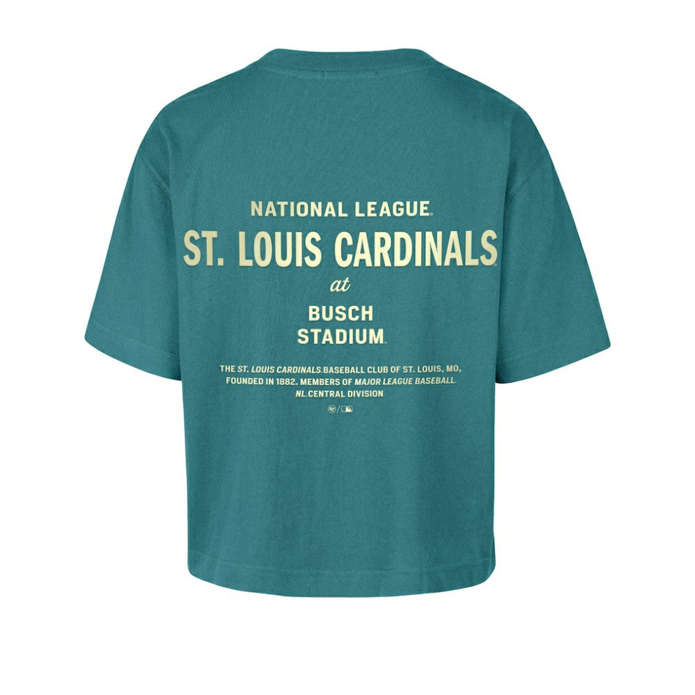 St. Louis Cardinals '47 Women's Contemporary Basics Leon City T-Shirt - MLB