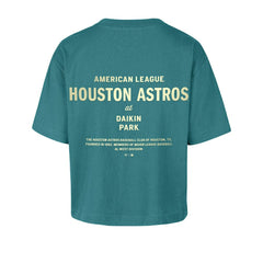Houston Astros '47 Women's Contemporary Basics Leon City T-Shirt - MLB