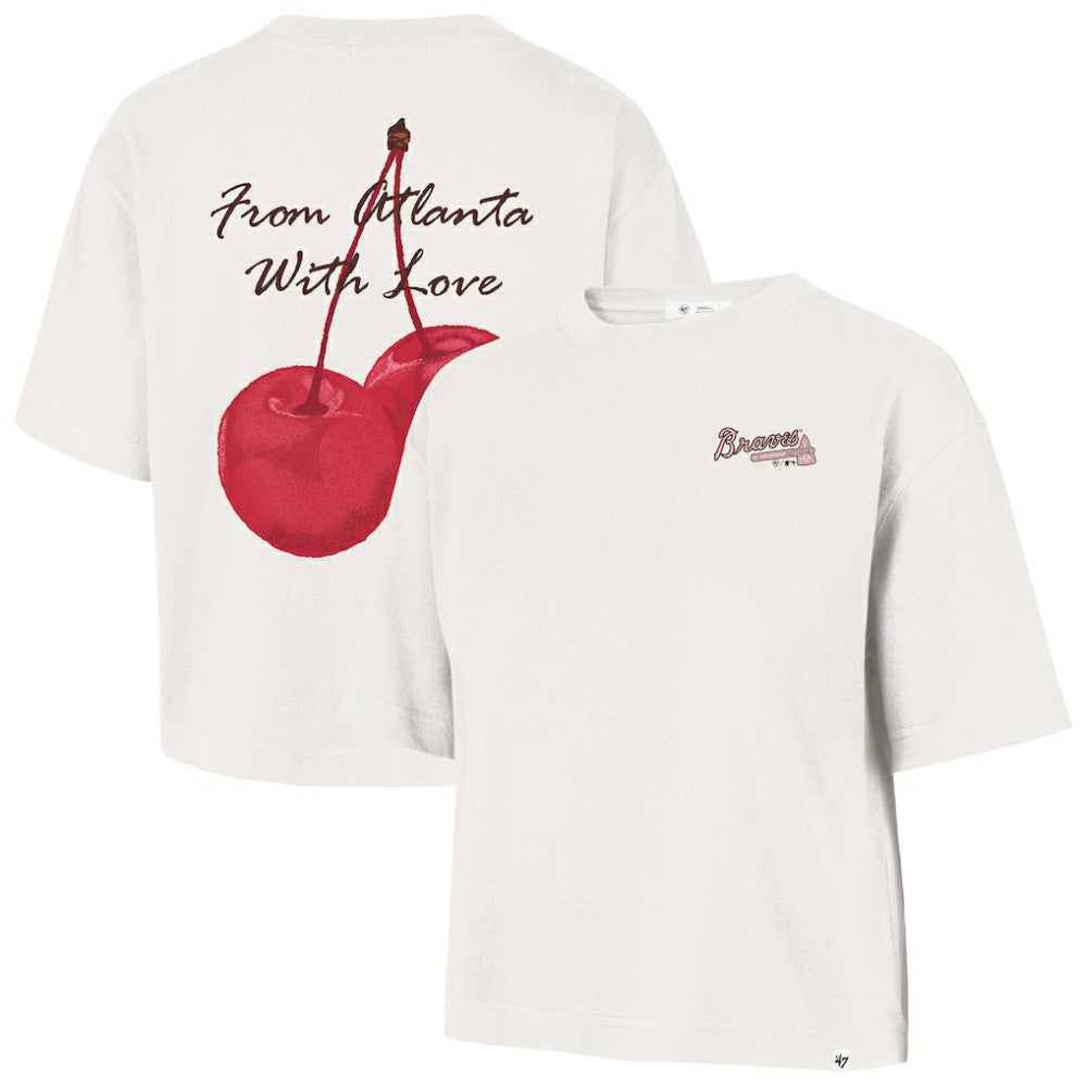 Atlanta Braves '47 Women's Love Letter Reed City T-Shirt - MLB