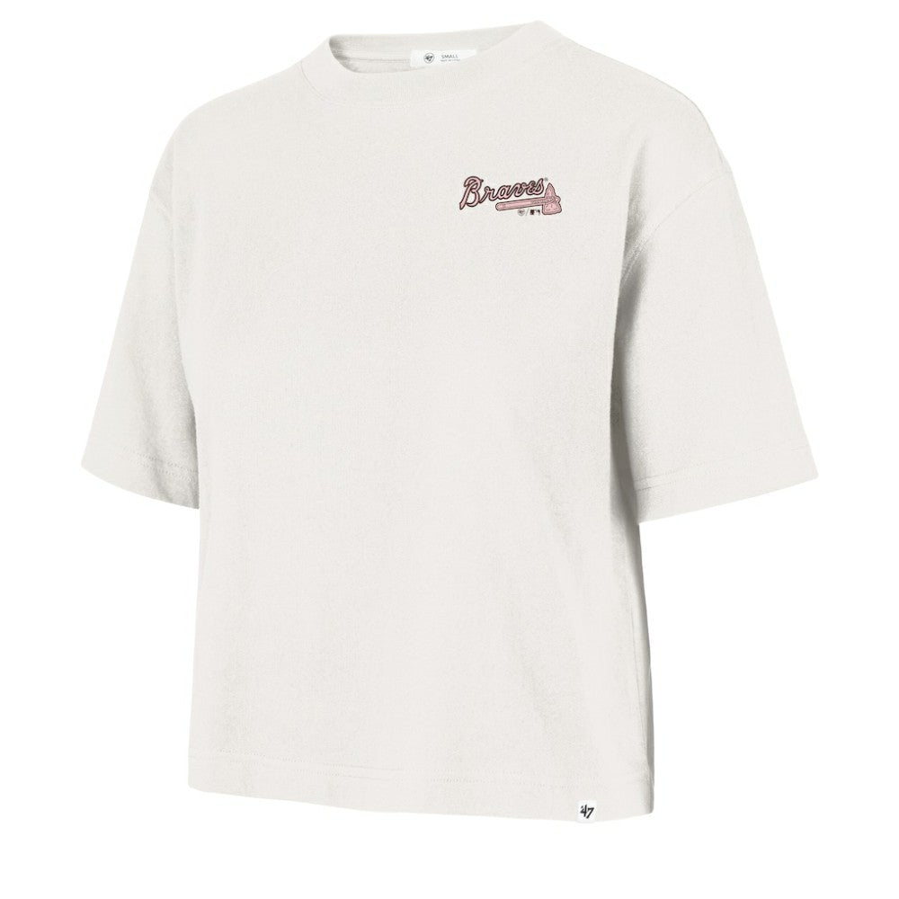 Atlanta Braves '47 Women's Love Letter Reed City T-Shirt - MLB