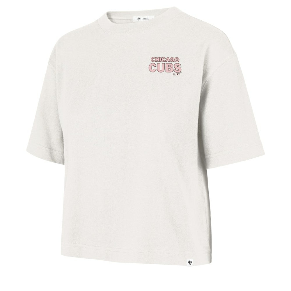 Chicago Cubs '47 Women's Love Letter Reed City T-Shirt - MLB