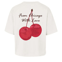 Chicago Cubs '47 Women's Love Letter Reed City T-Shirt - MLB