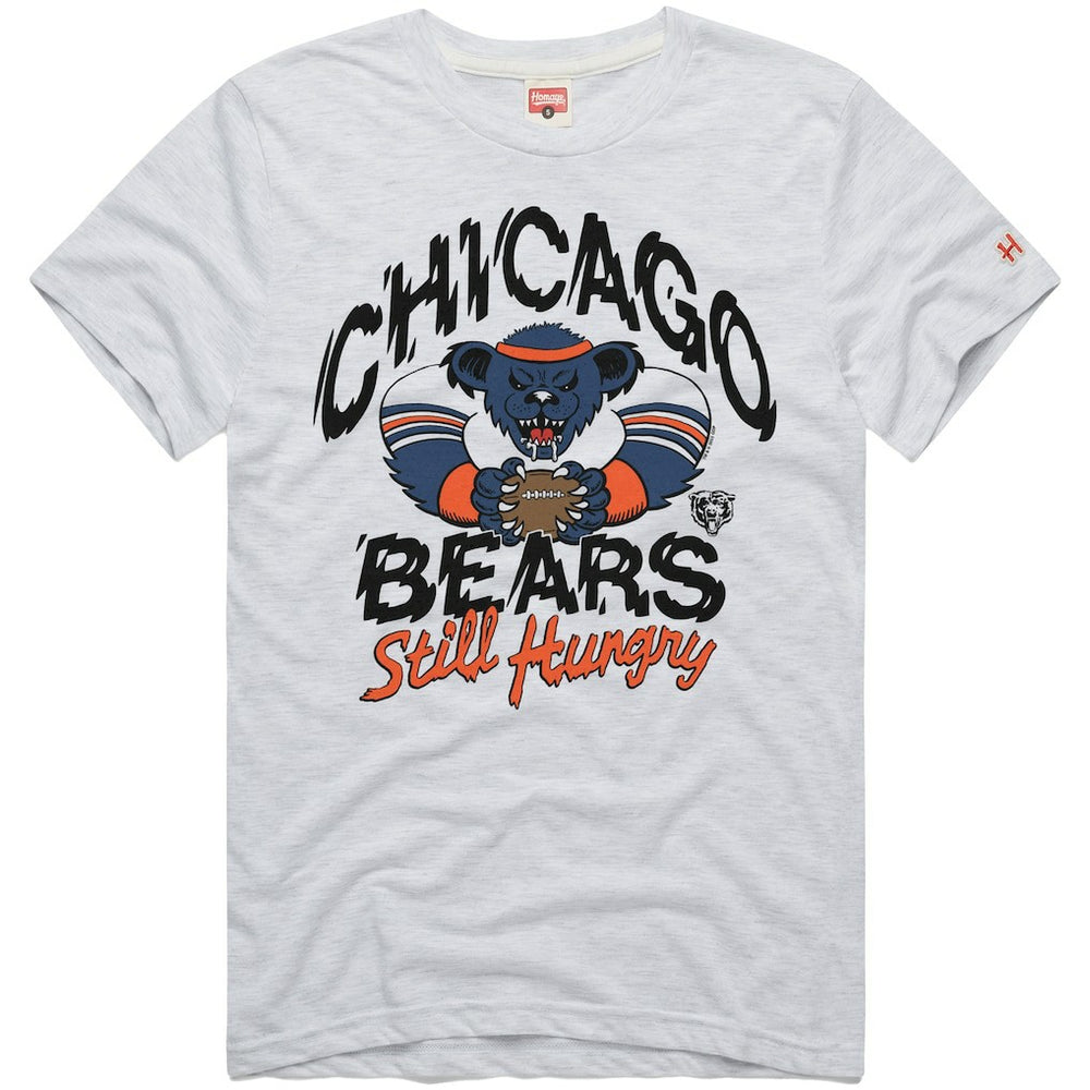 Chicago Bears Homage NFL x Grateful Dead Tri-Blend T-Shirt Ash | NFL
