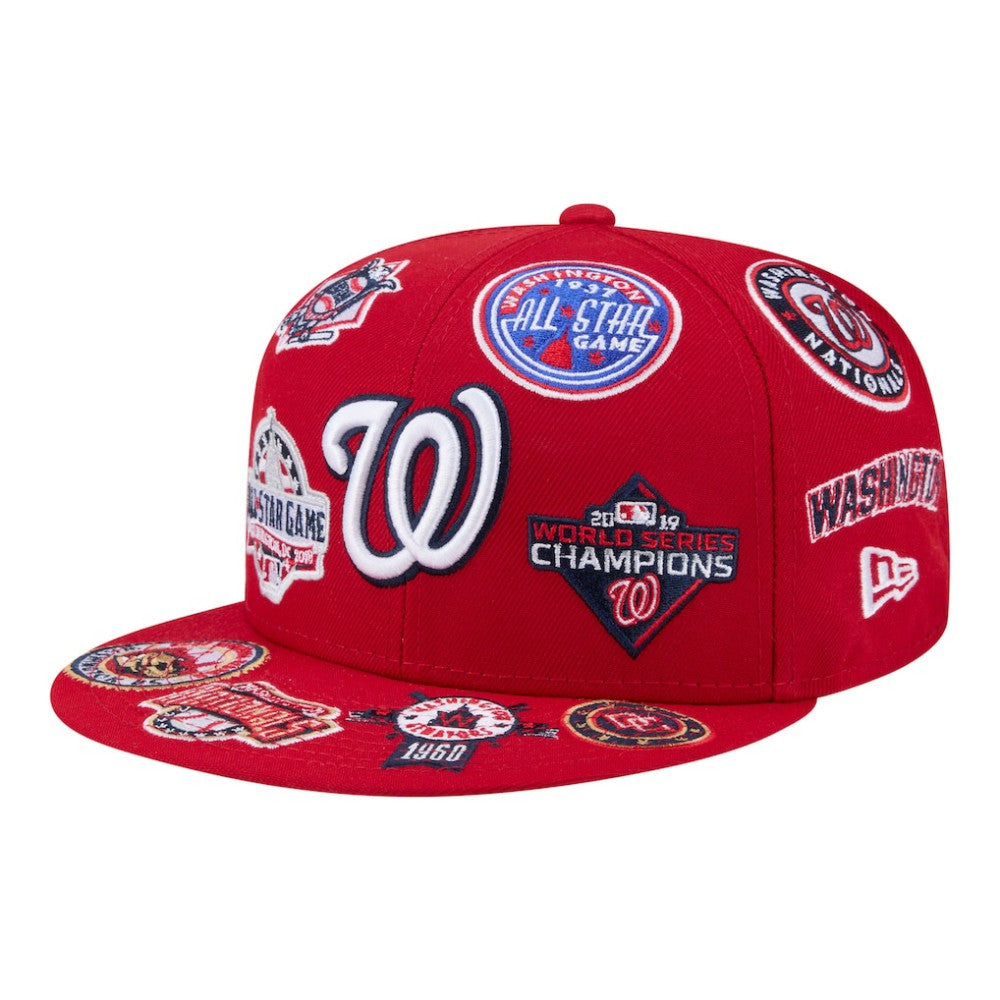 Washington Nationals New Era All Over 59FIFTY Fitted Hat - MLB