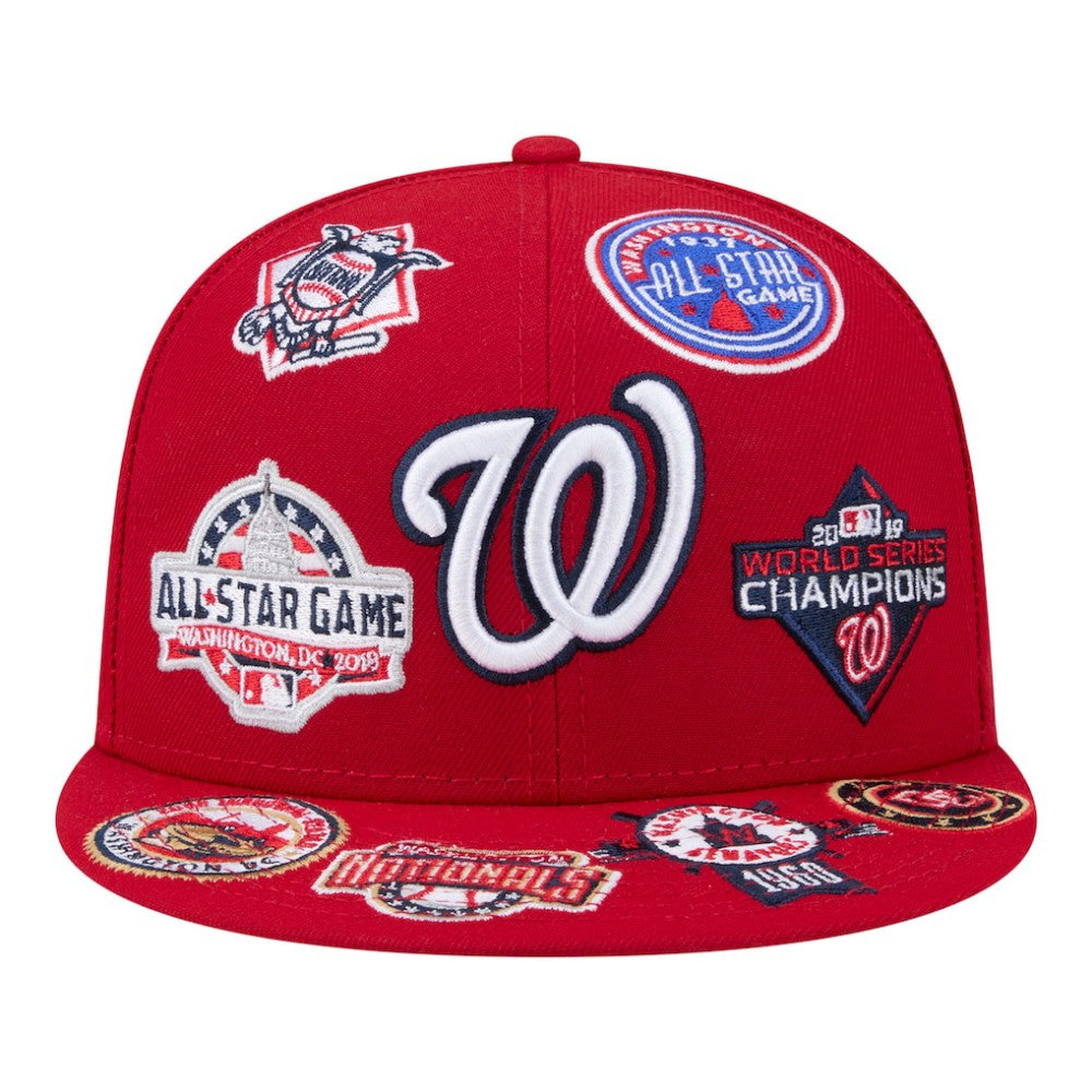 Washington Nationals New Era All Over 59FIFTY Fitted Hat - MLB