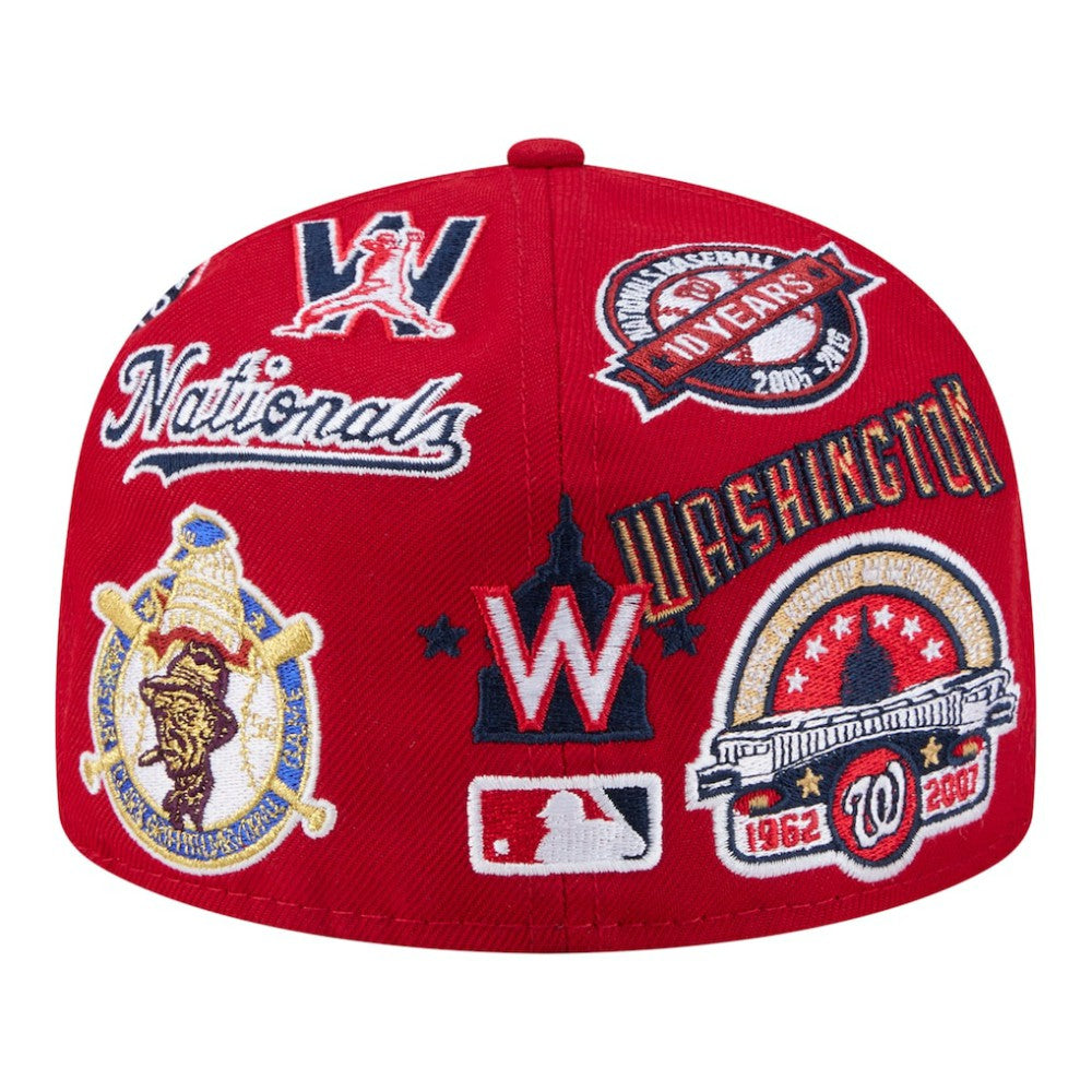 Washington Nationals New Era All Over 59FIFTY Fitted Hat - MLB