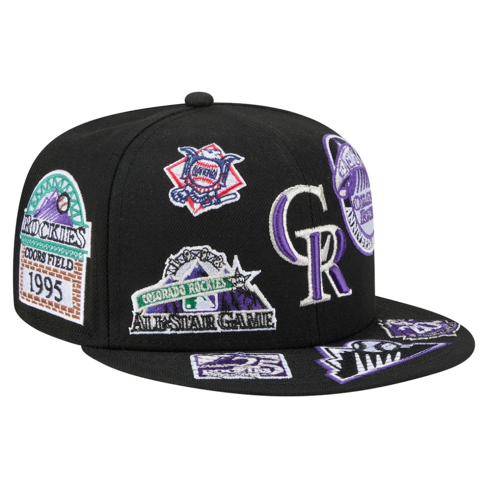 Colorado Rockies New Era All Over 59FIFTY Fitted Hat - MLB