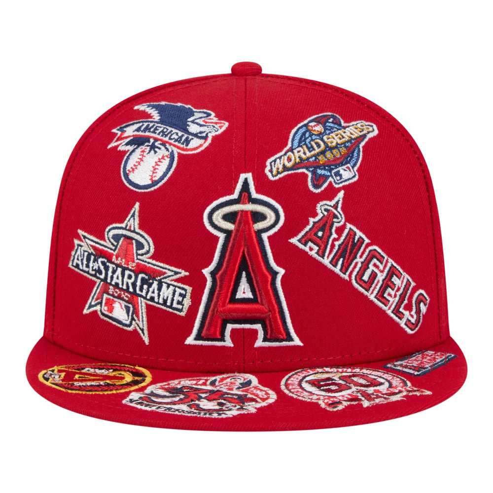 Los Angeles Angels New Era All Over 59FIFTY Fitted Hat - MLB