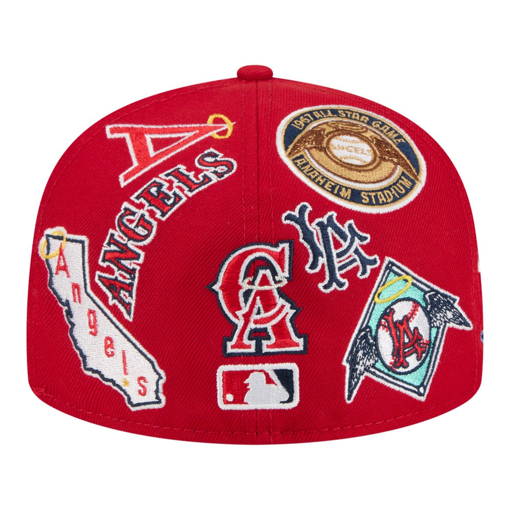 Los Angeles Angels New Era All Over 59FIFTY Fitted Hat - MLB