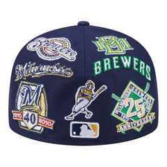 Milwaukee Brewers New Era All Over 59FIFTY Fitted Hat - MLB