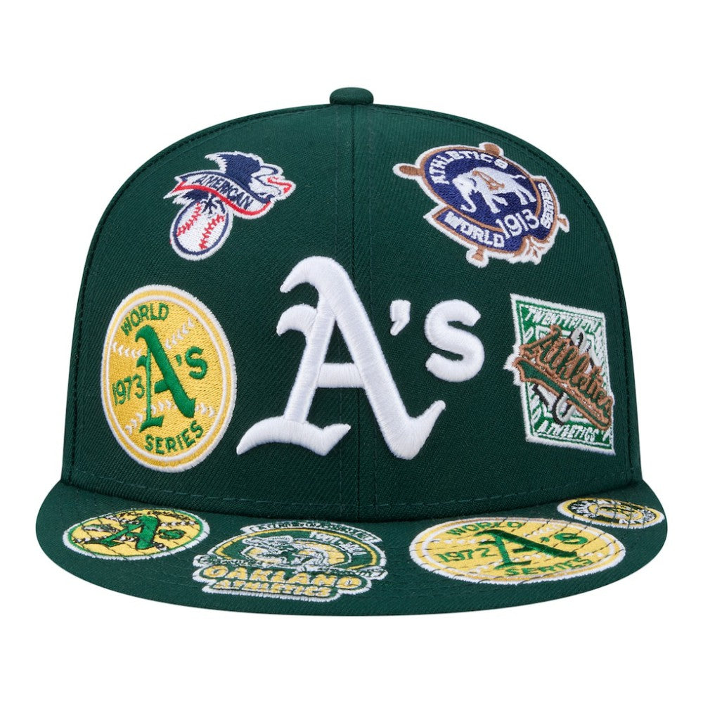 Athletics New Era All Over 59FIFTY Fitted Hat - MLB