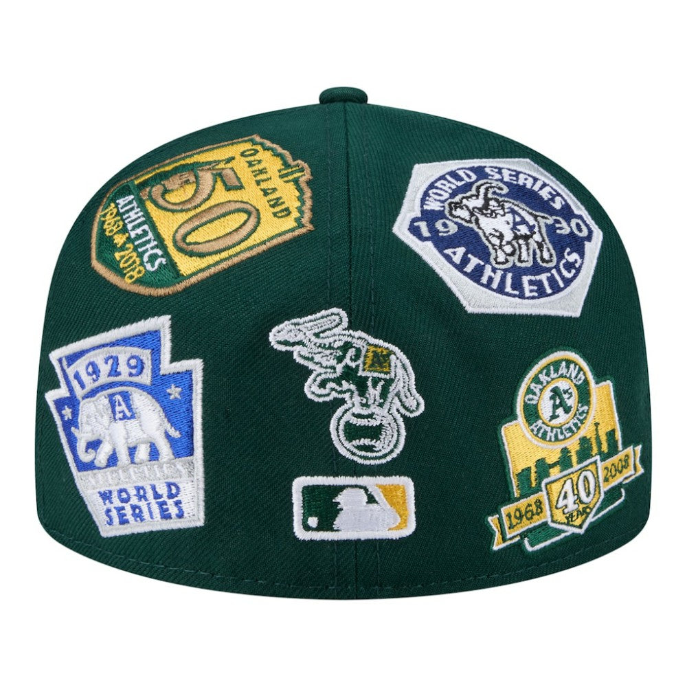 Athletics New Era All Over 59FIFTY Fitted Hat - MLB