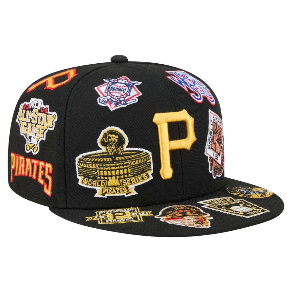 Pittsburgh Pirates New Era All Over 59FIFTY Fitted Hat - MLB