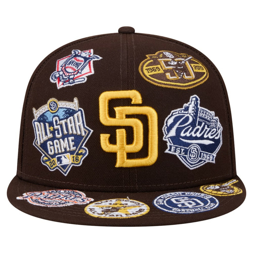 San Diego Padres New Era All Over 59FIFTY Fitted Hat - MLB