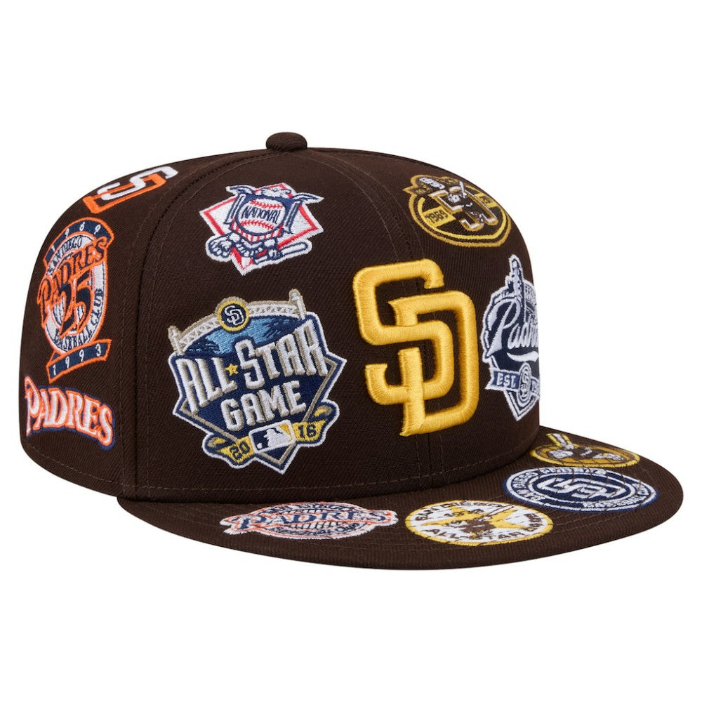 San Diego Padres New Era All Over 59FIFTY Fitted Hat - MLB