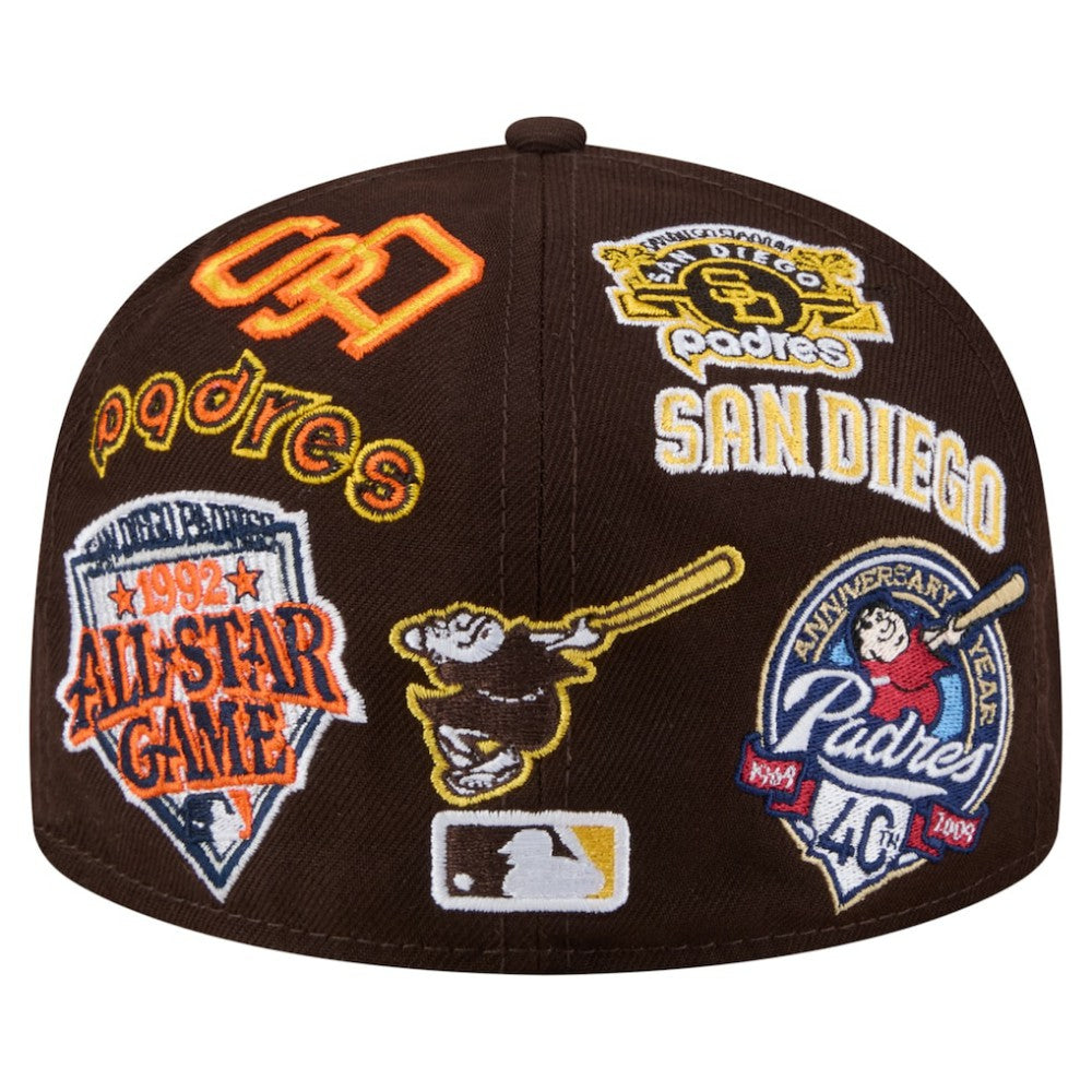 San Diego Padres New Era All Over 59FIFTY Fitted Hat - MLB