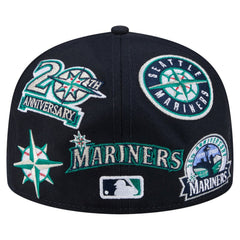 Seattle Mariners New Era All Over 59FIFTY Fitted Hat - MLB